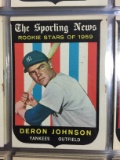 1959 Topps #131 Deron Johnson Yankees Rookie Card