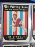 1959 Topps #136 Jim O'Toole Reds Rookie Card