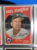 1959 Topps #155 Enos Slaughter Yankees