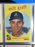 1959 Topps #182 Milt Graff Athletics