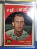 1959 Topps #189 Neil Chrisley Tigers