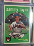 1959 Topps #193 Sammy Taylor Cubs