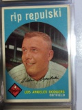 1959 Topps #195 Rip Repulski Dodgers
