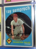 1959 Topps #197 Ray Semproch Phillies