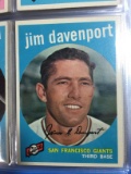 1959 Topps #198 Jim Davenport Giants