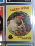 1959 Topps #204 Casey Wise Braves