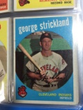 1959 Topps #207 George Strickland Indians