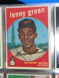 1959 Topps #209 Lenny Green Orioles