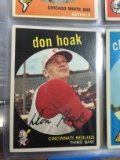 1959 Topps #25 Don Hoak Reds
