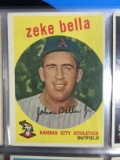 1959 Topps #254 Zeke Bella Athletics