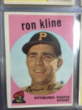 1959 Topps #265 Ron Kline Pirates