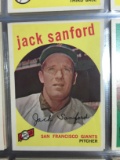 1959 Topps #275 Jack Sanford Giants