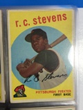 1959 Topps #282 R.C. Stevens Pirates