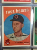 1959 Topps #283 Russ Heman Indians
