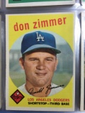 1959 Topps #287 Don Zimmer Dodgers