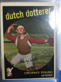 1959 Topps #288 Dutch Dotterer Reds