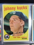 1959 Topps #289 Johnny Kucks Yankees