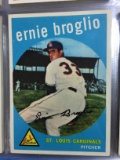 1959 Topps #296 Ernie Broglio Cardinals