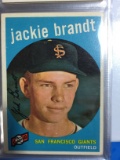 1959 Topps #297 Jackie Brandt Giants