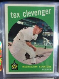 1959 Topps #298 Tex Clevenger Senators