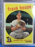 1959 Topps #313 Frank House Athletics