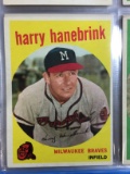 1959 Topps #322 Harry Hanebrink Braves
