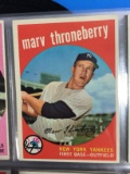 1959 Topps #326 Marv Throneberry Yankees