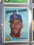 1959 Topps #337 George Crowe Cardinals