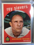 1959 Topps #340 Roy Sievers Senators