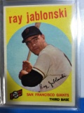 1959 Topps #342 Ray Jablonski Giants