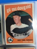 1959 Topps #345 Gil McDougald Yankees