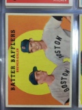 1959 Topps #346 Batter Bafflers Brewer Sisler Red Sox