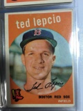 1959 Topps #348 Ted Lepcio Red Sox