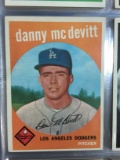 1959 Topps #364 Danny Mc Devitt Dodgers