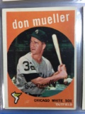 1959 Topps #368 Don Mueller White Sox