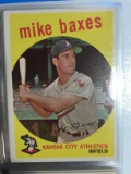 1959 Topps #381 Mike Baxes Athletics