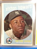 1959 Topps #395 Elston Howard Yankees