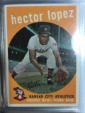 1959 Topps #402 Hector Lopez Athletics