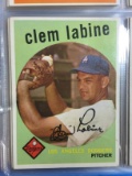 1959 Topps #403 Clem Labine Dodgers