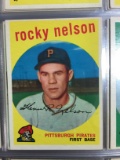 1959 Topps #446 Rocky Nelson Pirates