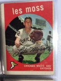 1959 Topps #453 Les Moss White Sox