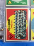 1959 Topps #457 Los Angeles Dodgers Team Card
