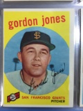 1959 Topps #458 Gordon Jones Giants