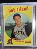 1959 Topps #460 Bob Friend Pirates