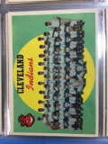 1959 Topps #476 Cleveland Indians Team Card