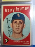 1959 Topps #477 Barry Latman White Sox