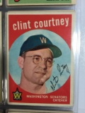 1959 Topps #483 Clint Courtney Senators