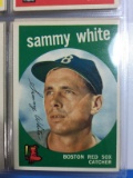 1959 Topps #486 Sammy White Red Sox