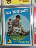 1959 Topps #491 Don Blasingame Cardinals