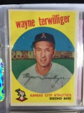 1959 Topps #496 Wayne Terwilliger Athletics